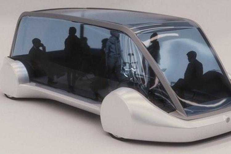 Xe buýt trong suốt chạy 200 km/h của tỷ phú Elon Musk